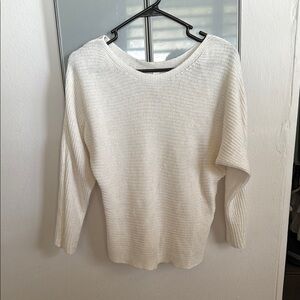 Elegant White Women's Sweater